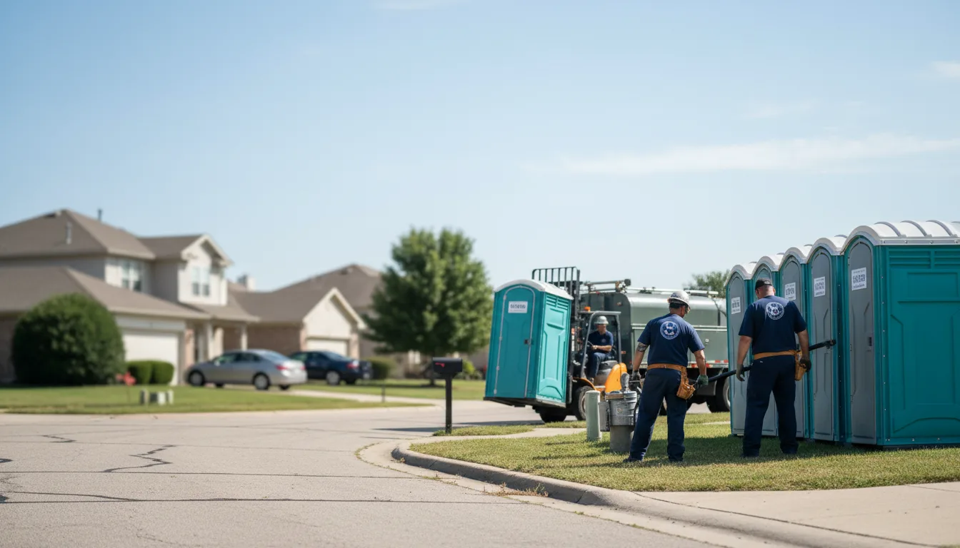 Porta Potty Rental in Hessmer, LA near me
